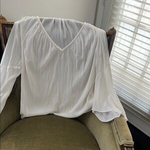 Ramy Brook Elegant White Women's Top